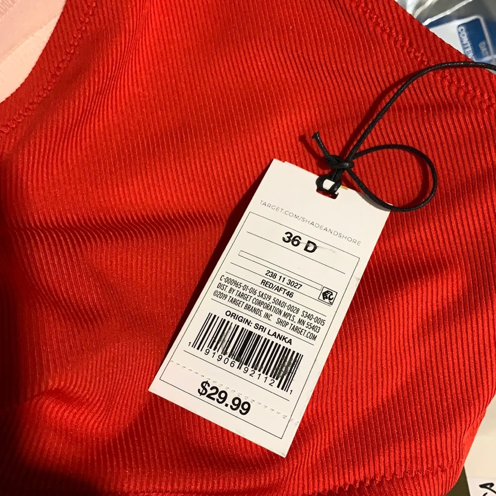 Red Bikini Top - Picture 12 of 12